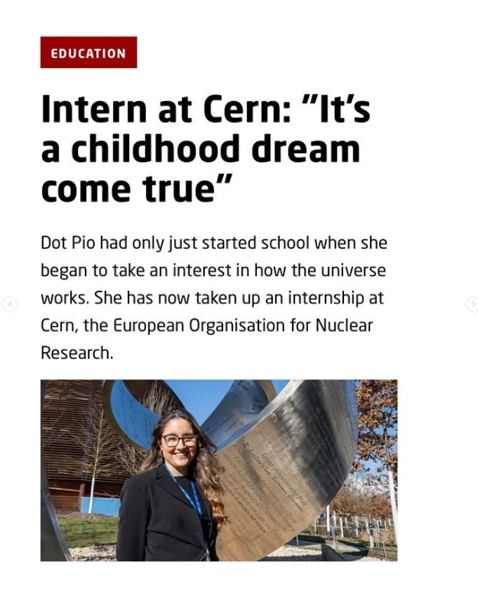 DTU article CERN